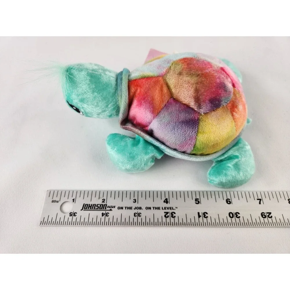 New NWT Precious Moments‎ Tender Tails Plush Turtle Iridescent Shell Colorful